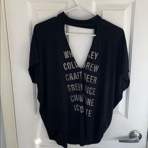 Black short sleeve from express size medium